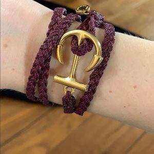 Pura Vida Braided Anchor Bracelet